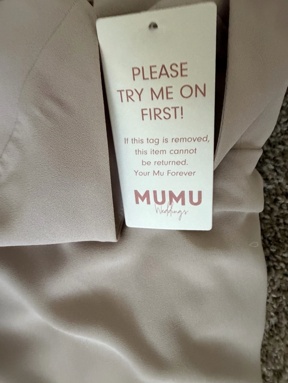 Show Me Your MuMu Taupe Spaghetti-Strap Faith Maxi Dress - Picture 12 of 16
